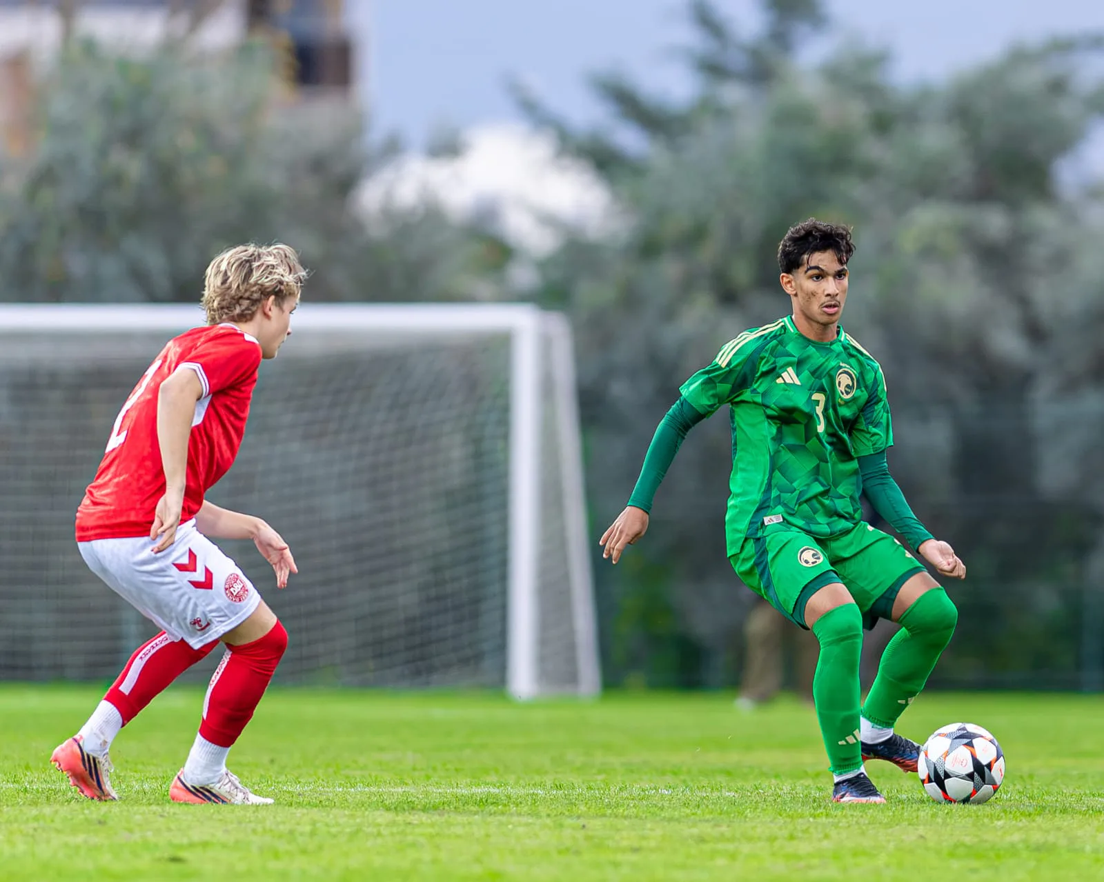 أخضر تحت 15 عامًا يخسر أمام الدنمارك 3-1 في الدورة الودية بتركيا